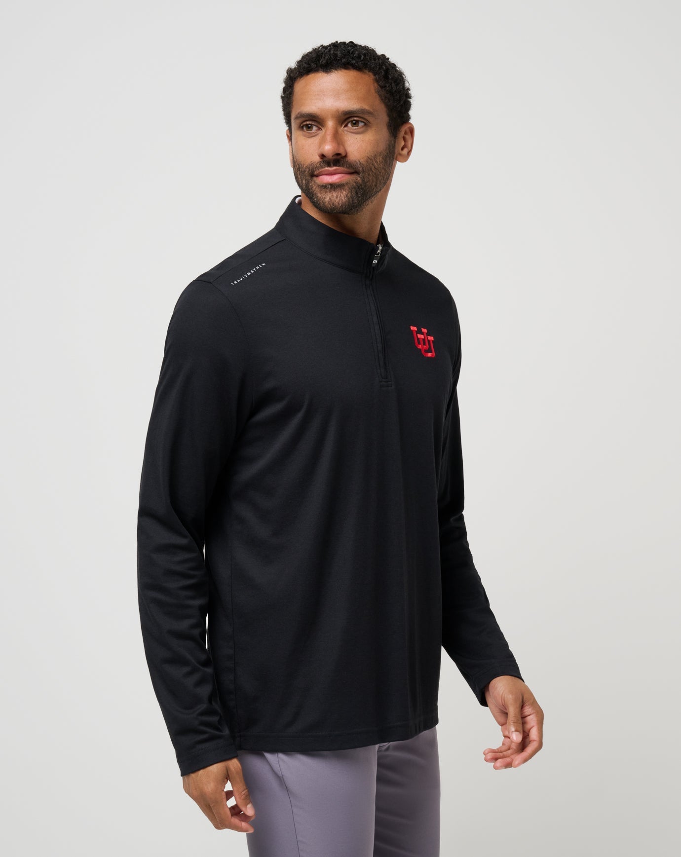 Travis Mathew Utah Time To Tailgate Quarter Zip