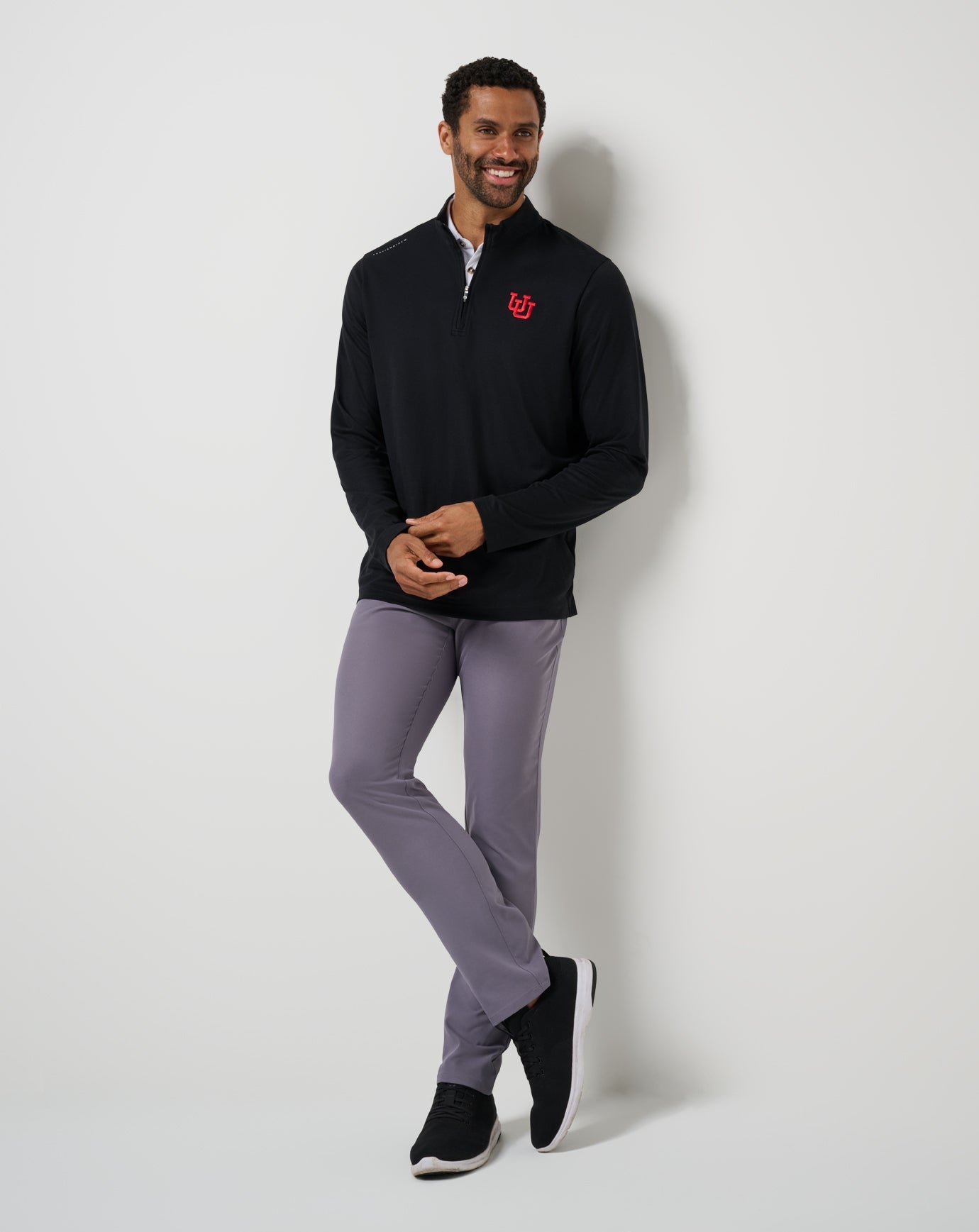 Travis Mathew Utah Time To Tailgate Quarter Zip