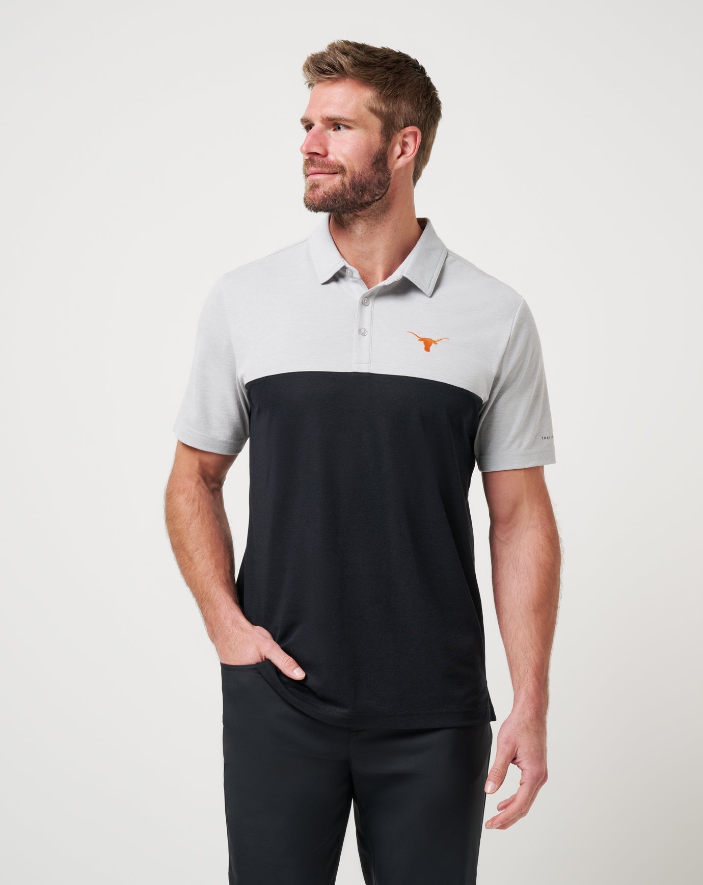 Travis Mathew UT Austin Drop Back Polo