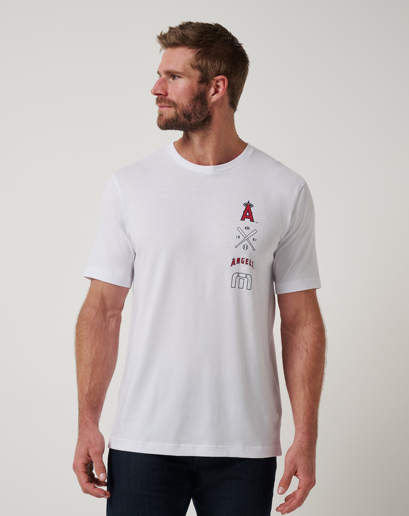 Travis Mathew Los Angeles Angels Sunset Slam 2.0 Tee