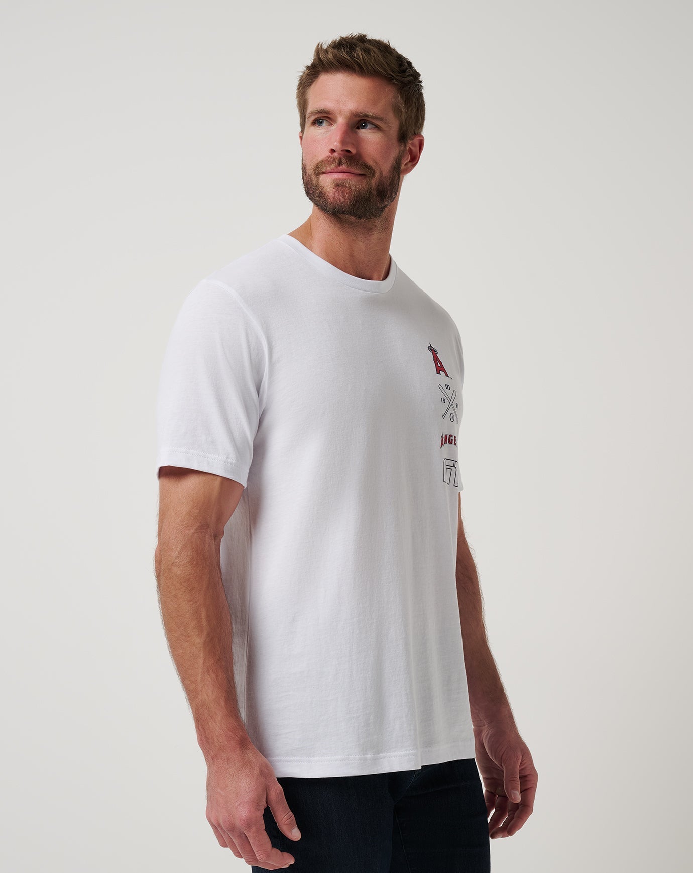 Travis Mathew Los Angeles Angels Sunset Slam 2.0 Tee